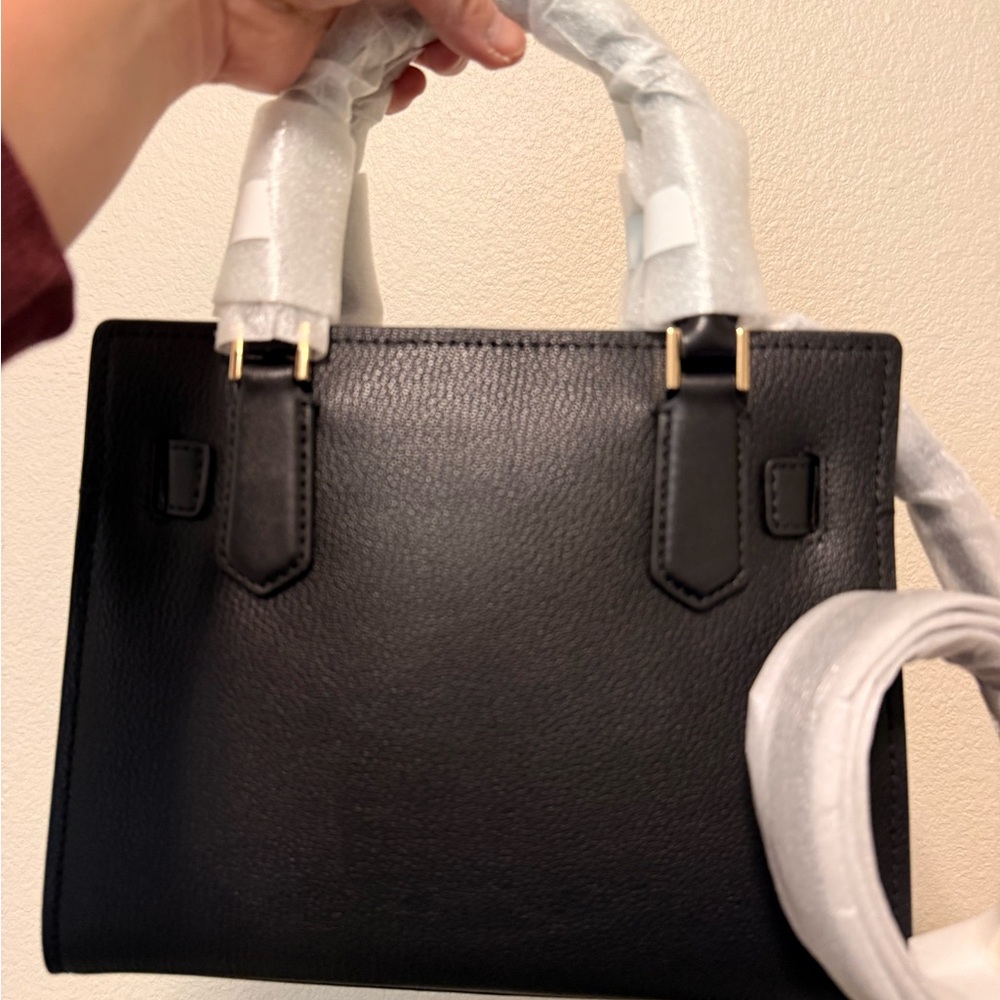Michael Kors Black Satchel with Gold Hardware - Picture 4 of 7